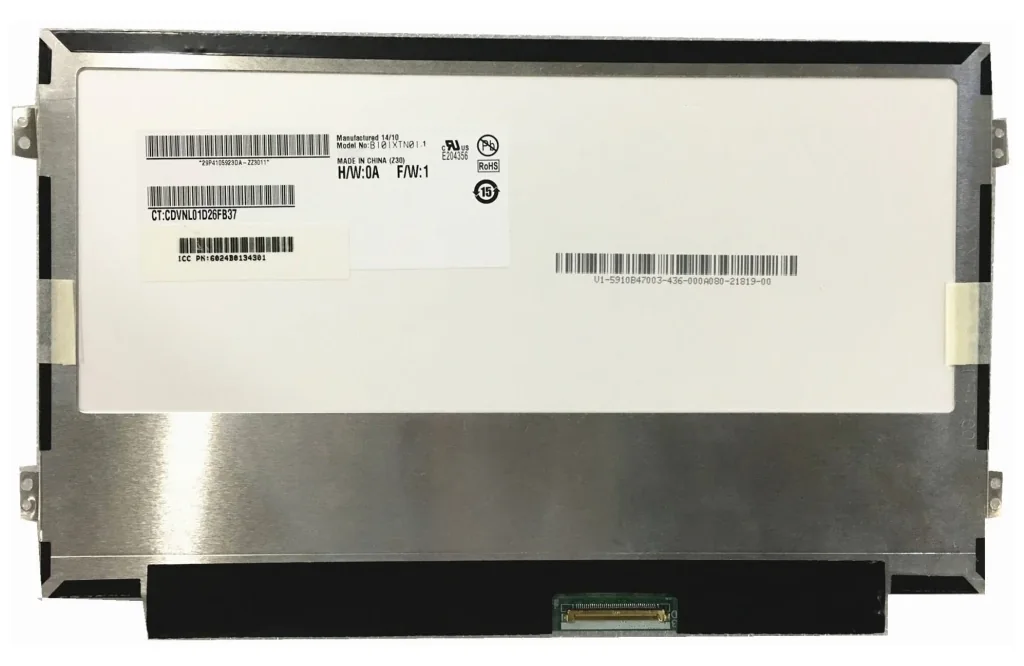 10.1" 40 pin Slim LED Laptop Screen
